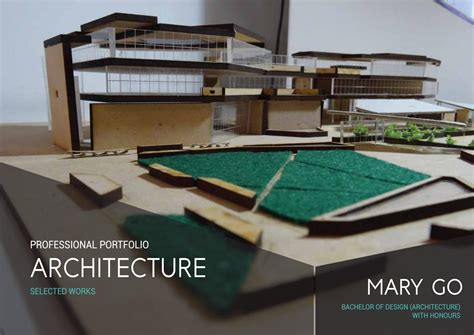 Architecture Portfolio | Selected Works by Mary Go - Issuu