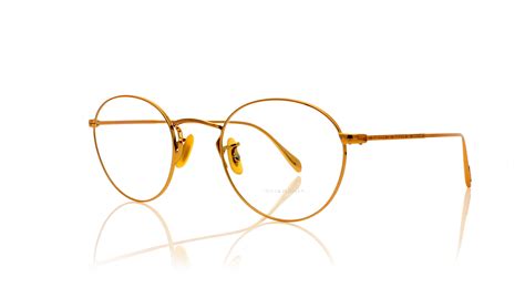 oliver peoples ov1186 5145 gold glasses the eye place