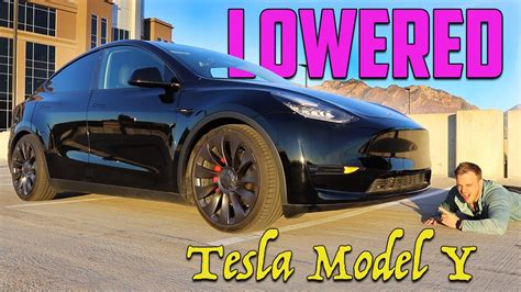 I Lowered My Tesla Model Y Fixing 3 Problems With The Car Youtube