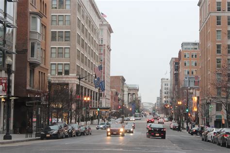 Downtown Dc Washington Dc Street View Downtown