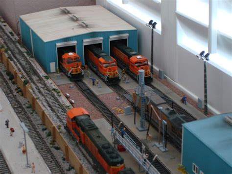 Diesel Service Facility Haworth Engineering Model Trains Model