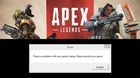 Fix Apex Legends There Is A Problem With Your Games Setup Please