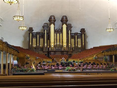 Temple Square Salt Lake City The Tabernacle Interior Flickr