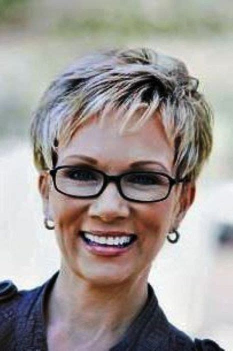 Short Hairstyles For Women Over 60 With Glasses Images Latest