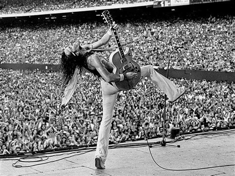 Ted Nugent Entertaining The Stadium Masses In 1977 Rock Music Pop