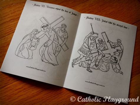 Printable Stations Of The Cross For Children Stations Of The Cross