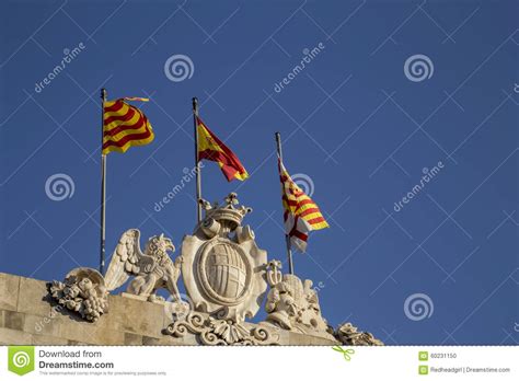 Catalan Flags Stock Photo Image Of Catalan Catalonia 60231150