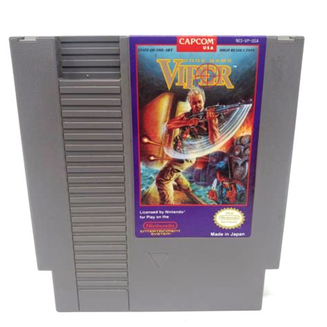 Code Name Viper Nintendo Entertainment System 1990 13388110216 Ebay