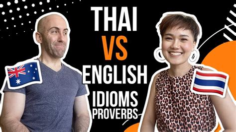 thai vs english idioms and proverbs learn thai with shelby youtube