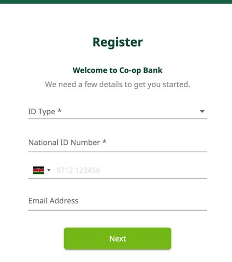 Co Op Bank Kenyasign Up For Cooperative Bank Online Banking