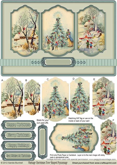 Pin By Erika Dawn Designs On Junk Journals Christmas Decoupage
