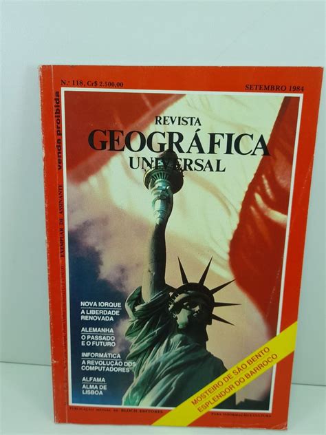 Revista Geográfica Universal Livro Editora Bloch Usado 75099041 Enjoei
