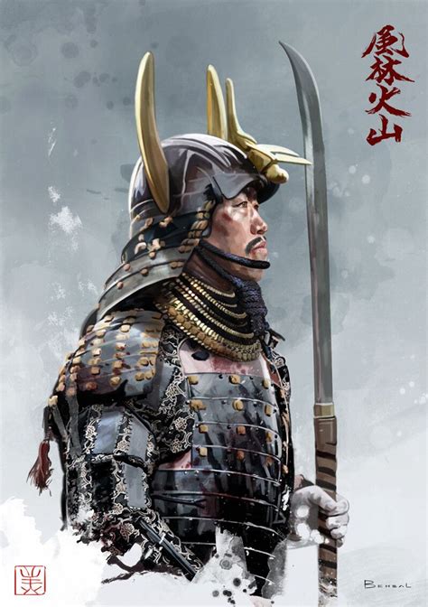 By David Benzal Samurai Warrior Samurai Art Japanese Warrior
