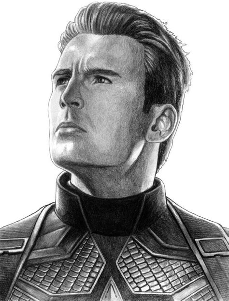 Captain America Avengers Endgame By Soulstryder210 Marvel Art