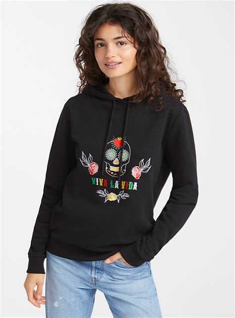 Embroidered Hoodie Twik Womens Sweatshirts And Hoodies Shop Online