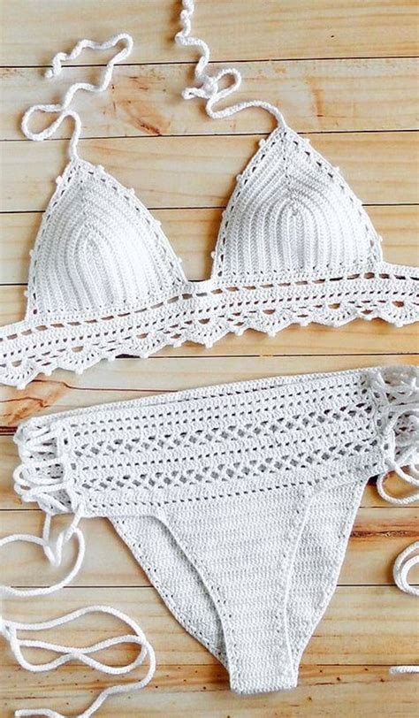 Modern Crochet Bikini And Swimwear Pattern Ideas For Summer