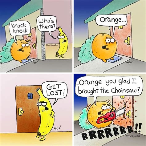 20 Funny And Slightly Nsfw Fruit Gone Bad Comics Demilked