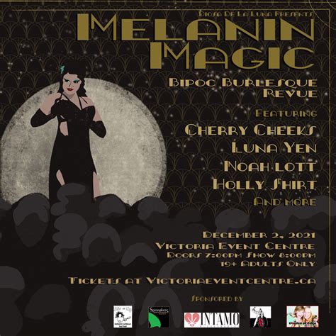 Melanin Magic An Intimate Evening Of Burlesque Events Universe