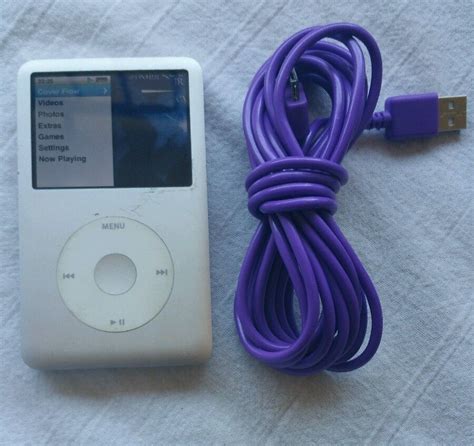 Apple Ipod Classic 7th Generation Silver 160 Gb For Sale Online