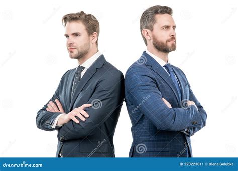 Boss And Employee Confident Business Partners Executive Professional