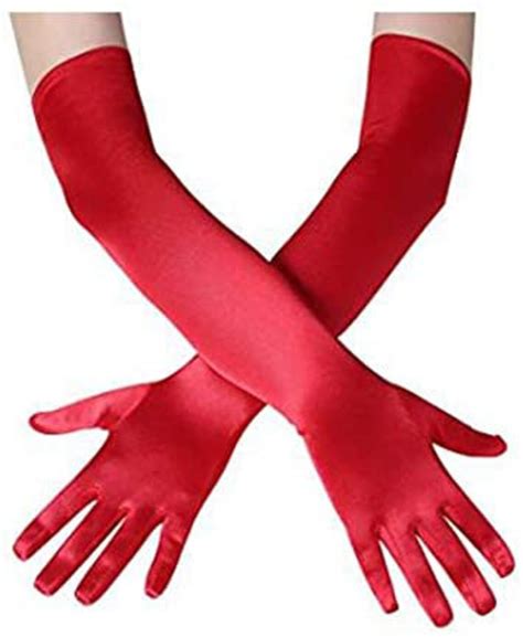 Opera Gloves In The Uk Red Formalopera Gloves Etsy