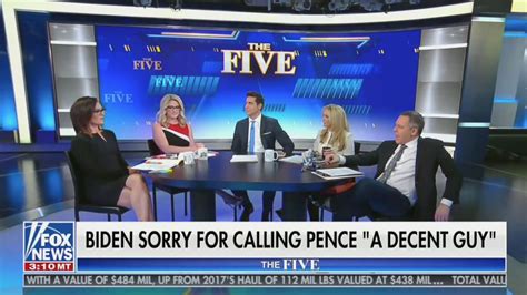 Fox News' The Five Knocks Biden for 'Caving' After Calling Pence Decent ...