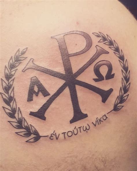 50 Chi Rho Tattoo Designs And Meanings