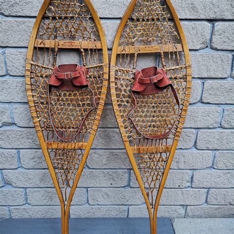 Vintage Snowshoes Etsy