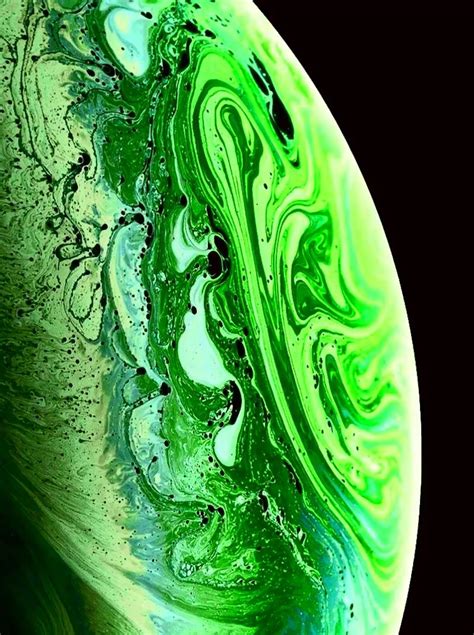 Iphone Green Planet Wallpapers Wallpaper Cave