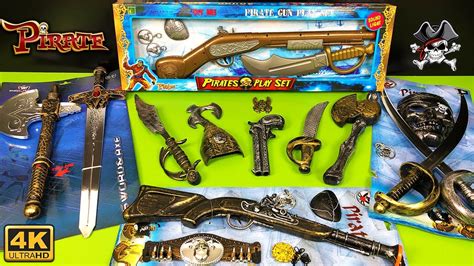 Pirates Toy Guns Pirates Play Set Pirate Hook Sword Knife 4k