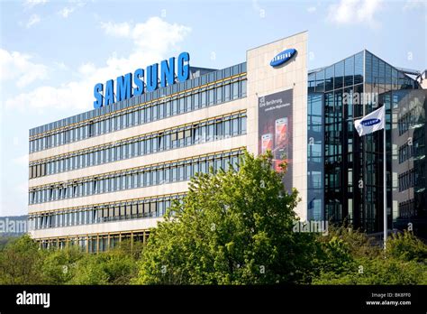 Samsung Electronics Gmbh Company Headquarters In Germany Schwalbach