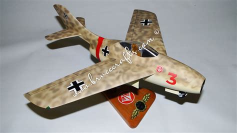 Focke Wulf Fw 252 Clear Canopy Mahogany Wooden Aircraft Models