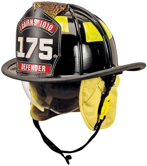 Msa 1010dsb Cairns 1010 Traditionelle Fiberglas Composite Fire Helm Mit