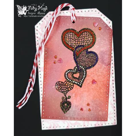 Fairy Hugs Clear Stamps Entangled Hearts Craftonline