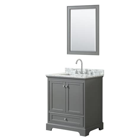 Deborah 30 Single Bathroom Vanity In Dark Gray Beautiful Bathroom