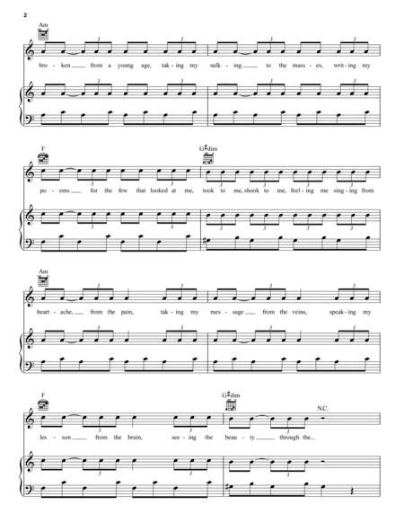 Believer By Imagine Dragons Digital Sheet Music For Score Download