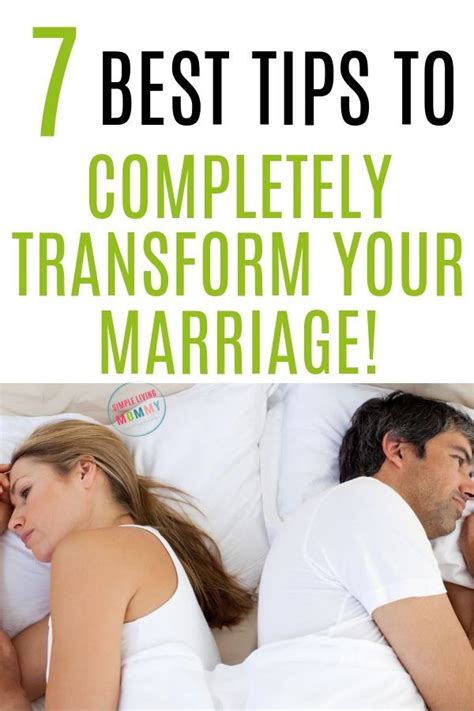 7 Ways To Improve Your Marriage Overnight Marriage Advice Marriage Counseling Marriage Tips
