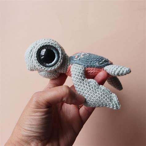 Crochet A Seymour The Sea Turtle Amigurumi Designed By Irene Strange