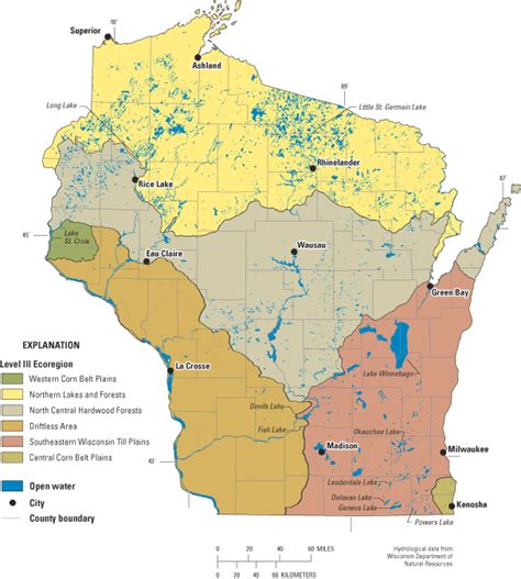 Why Study Lakes An Overview Of Usgs Lake Studies In Wisconsin
