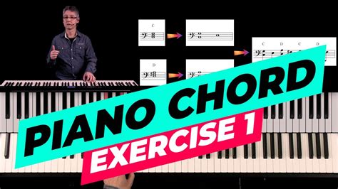 Piano Chord Exercise 1 Piano Tutorial By Michael Gundlach Youtube