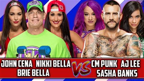 Wwe 2k14 John Cena Nikki Bella Vs Daniel Bryan Brie
