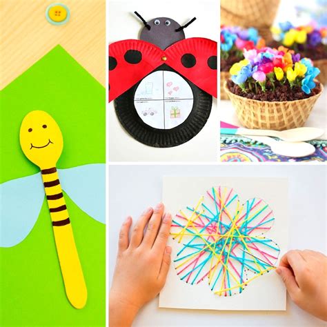 20 Fun And Adorable Spring Crafts For Kids Spring Toddler Crafts