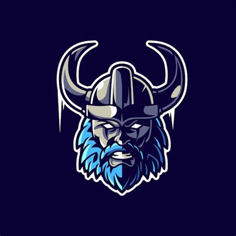 Logotipo De Viking Esport Gaming Vector Premium