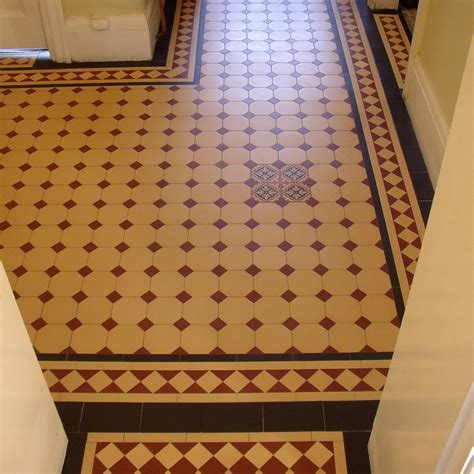 Olde English Victorian Floor Barton Pattern Edinburgh Tile Studio