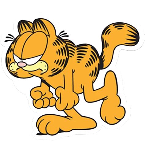 Garfield Cartoon Png Transparent Picture Png Mart