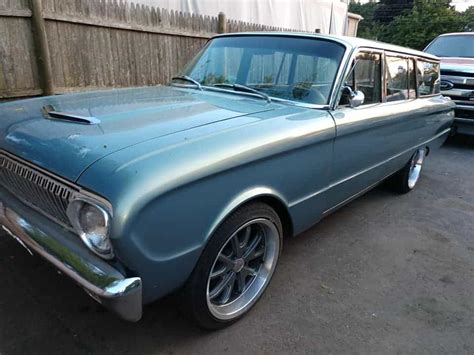 Blue 1963 Ford Falcon Wagon For Sale GuysWithRides Com