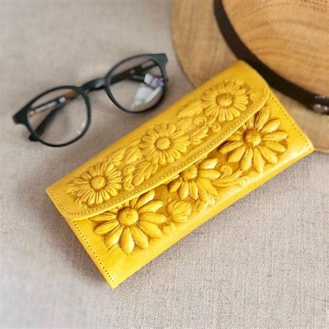 Woman Wallet Leather Wallet Tooled Leather Wallet Wallet Etsy Uk
