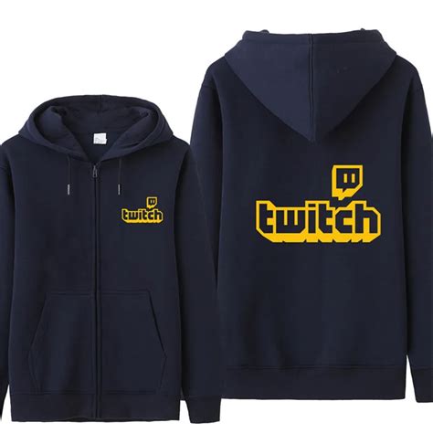 Autumn Twitch Channel Hoodies Sweatshirt Men Fashion Coat Pullover