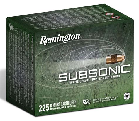 Rem Subsonic 22lr 40gr Copper Hp 22510 Egunco