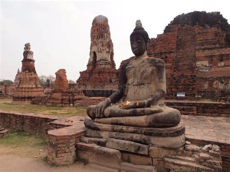 Buddha Statue In Ayutthaya Stock Photo Image Of Buddhism 58271702